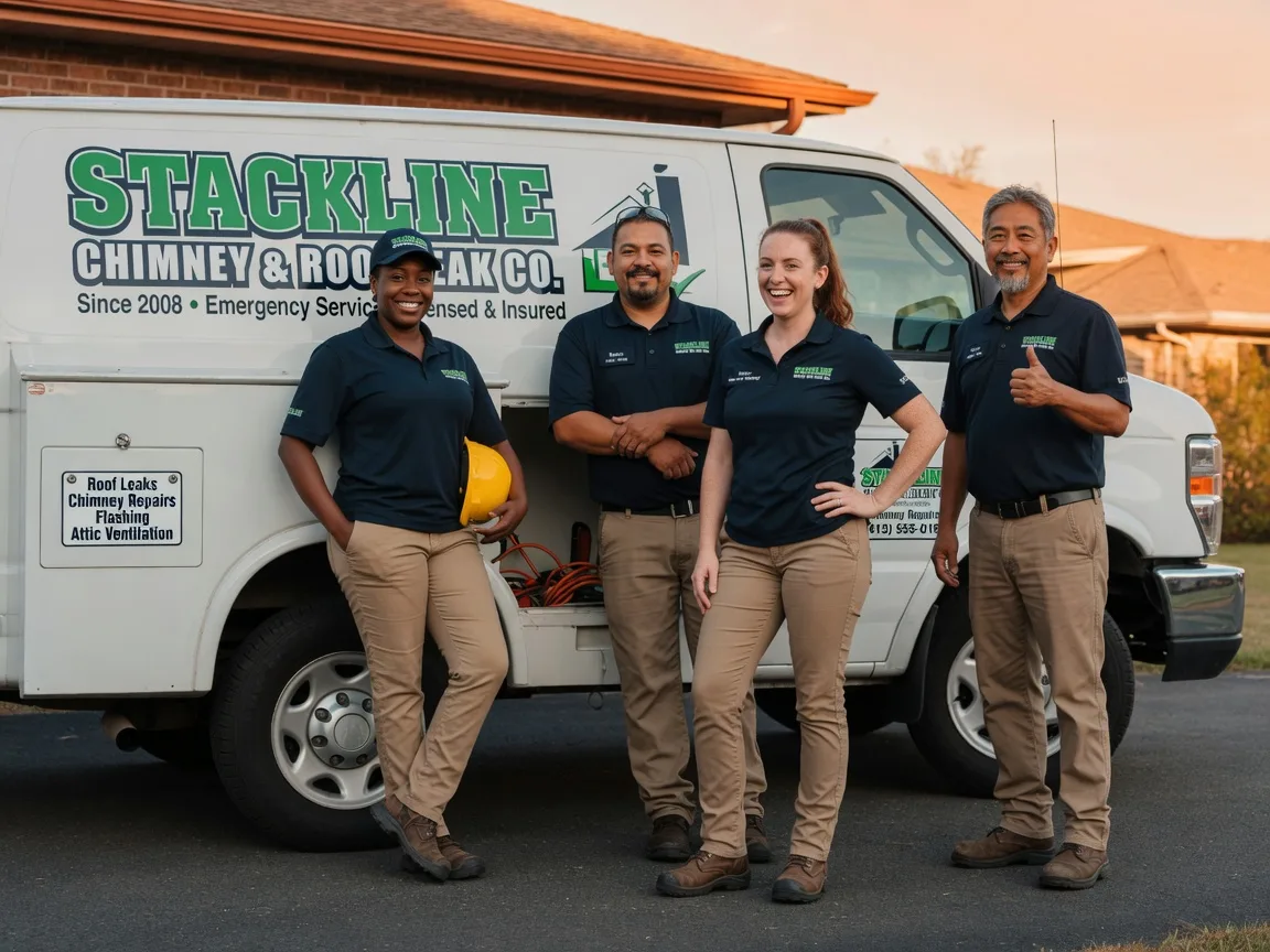 Chimney flashing repair company in Eureka, IL